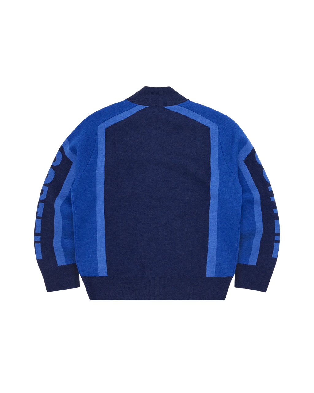 Corteiz Precision Knit Zip Up - "Navy"