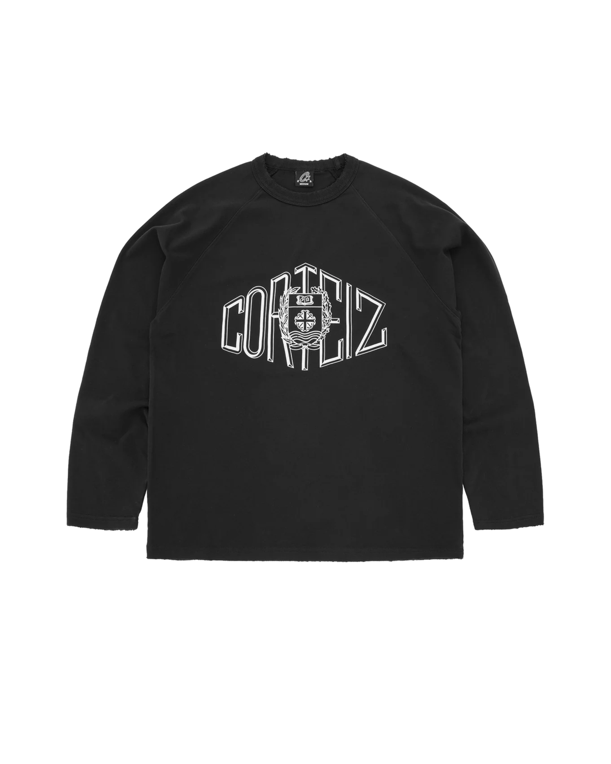 Corteiz Sophomore Raglan Longsleeve - "Black"