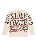 Corteiz Worldwide Waffle Thermal - "Cream"