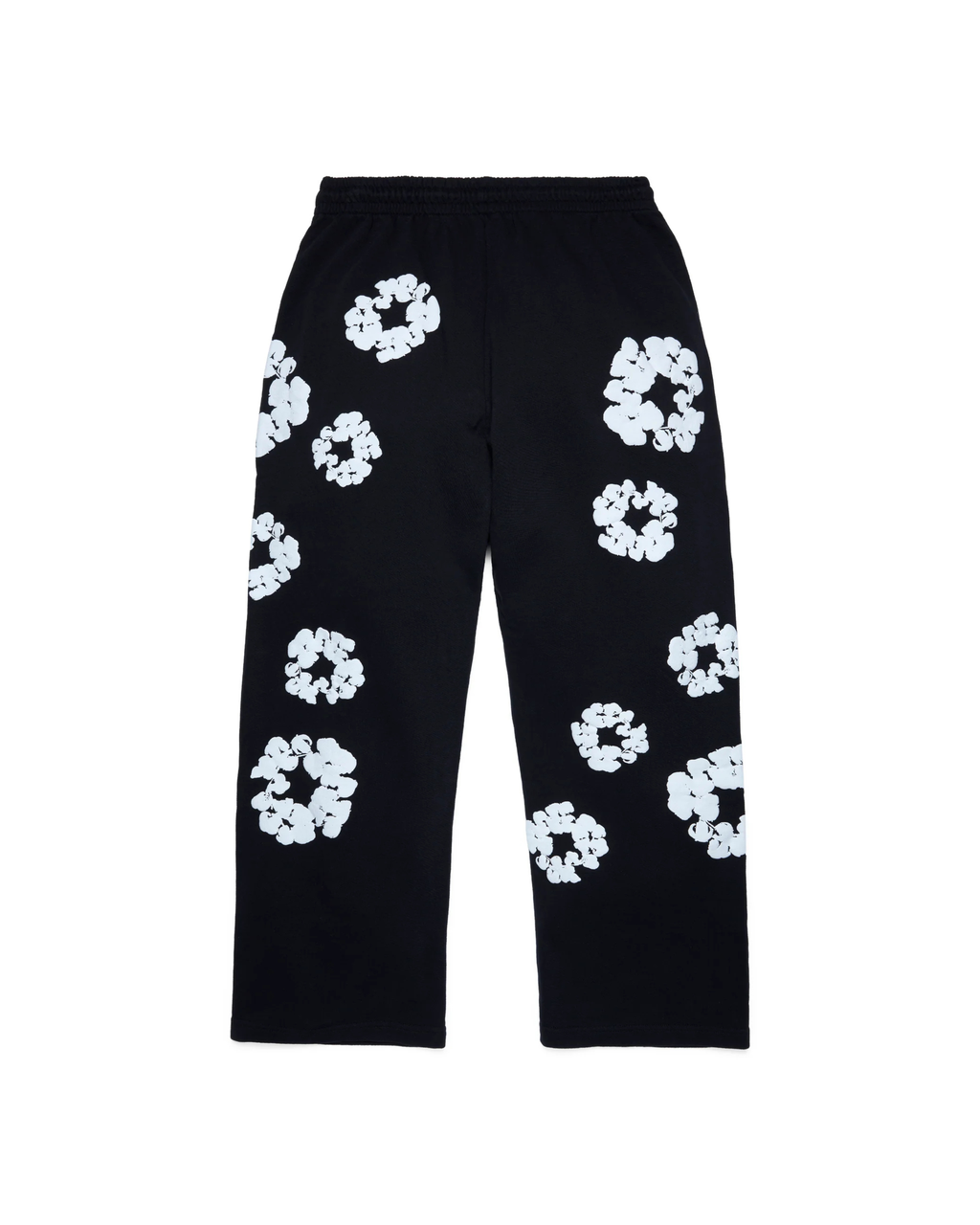 Denim Tears Cotton Wreath Baggy Sweatpants - "Black"