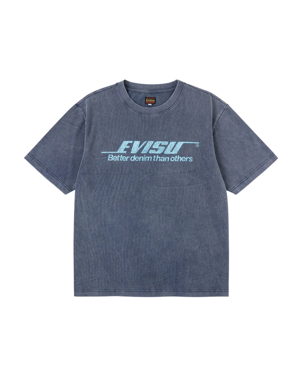 Evisu Better Denim T-Shirt - "Navy"