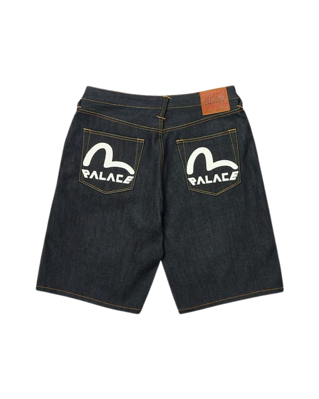 Palace x Evisu Long Denim Short - "Raw"