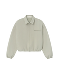 Fear Of God Essentials Zip-Up Canvas Jacket - "Grey"