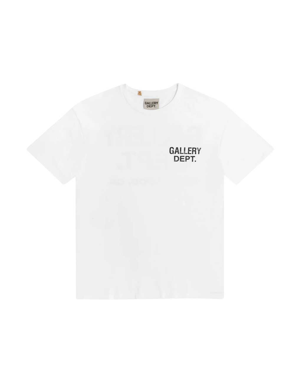 Gallery Dept. Souvenir Tee - "White/Black"