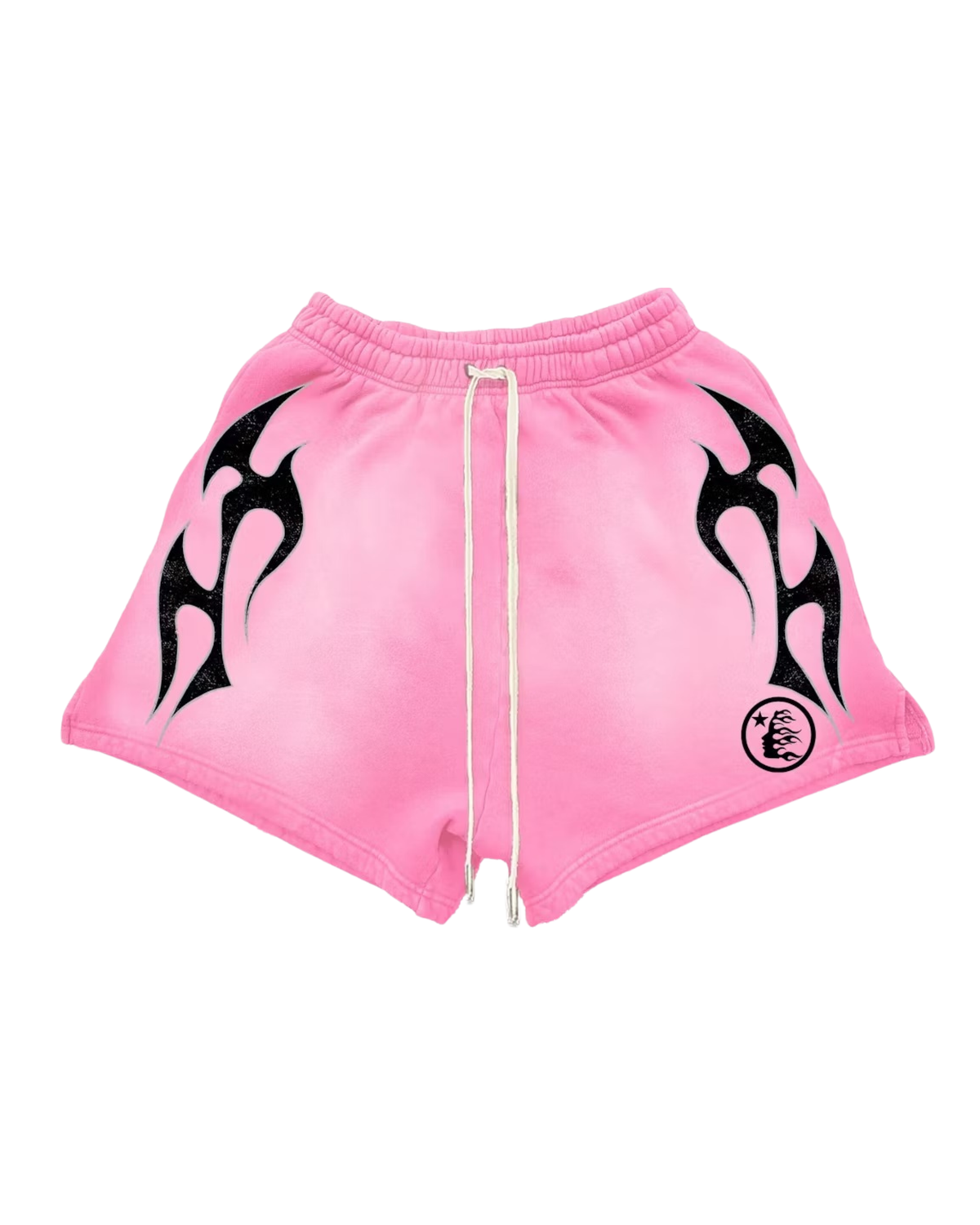 Hellstar Flame Shorts - "Pink/Black"
