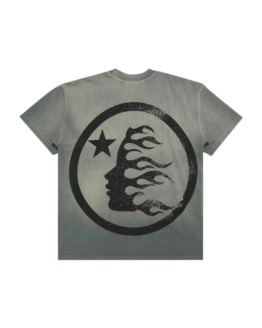 Hellstar Gel Sport Logo T-shirt - "Grey"