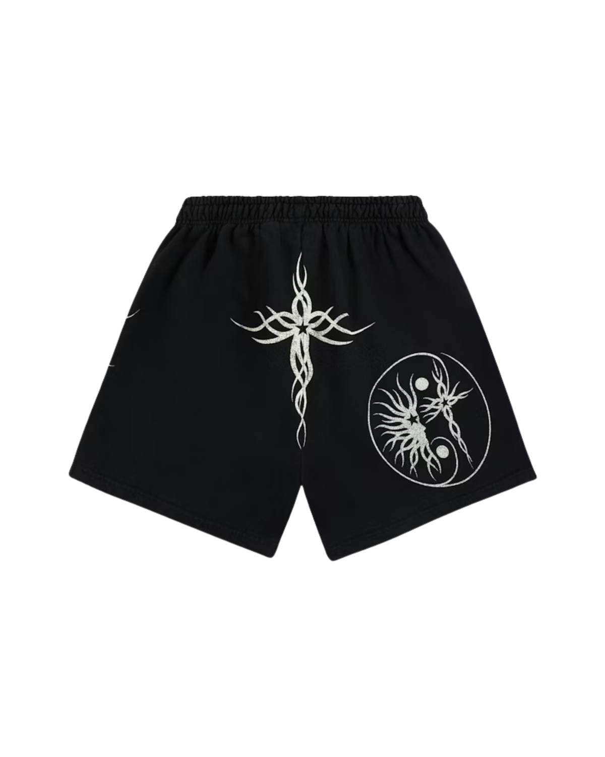 Hellstar Flame Yang Short - "Black/White"