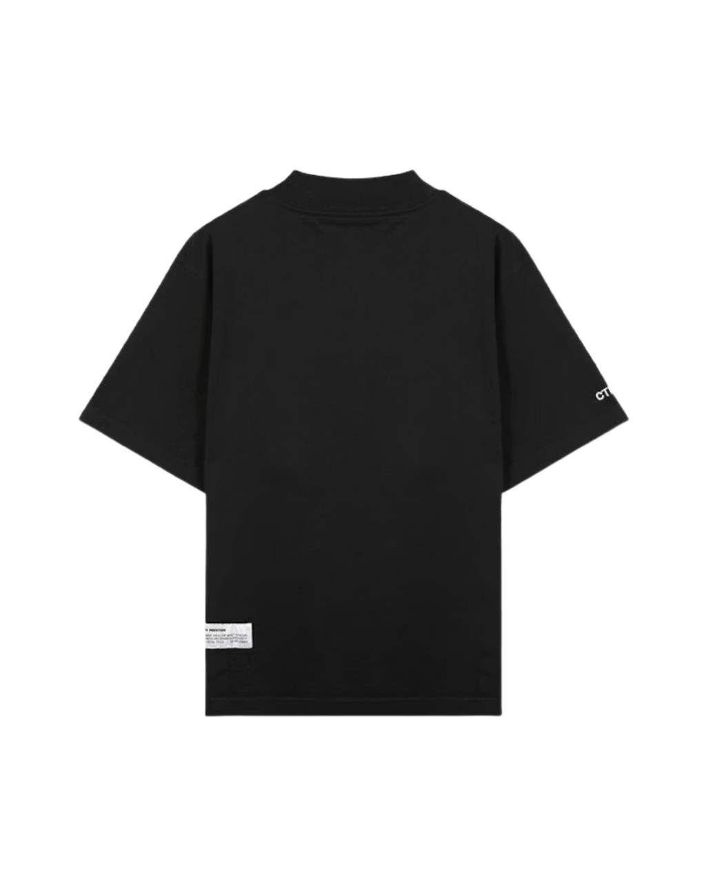 Heron Preston Logo Patch Mockneck T-shirt - "Black"