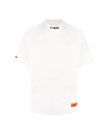 Heron Preston Logo Patch Mockneck T-shirt - "White"