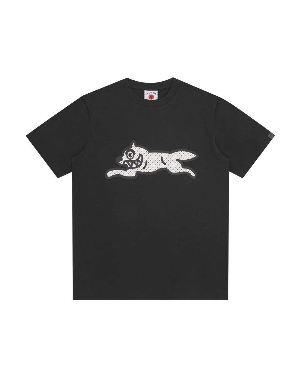Icecream Graphic-print T-shirt - "Black"
