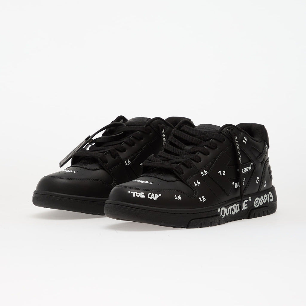Off-White Out Of Office - "Black/White Text Motifs"
