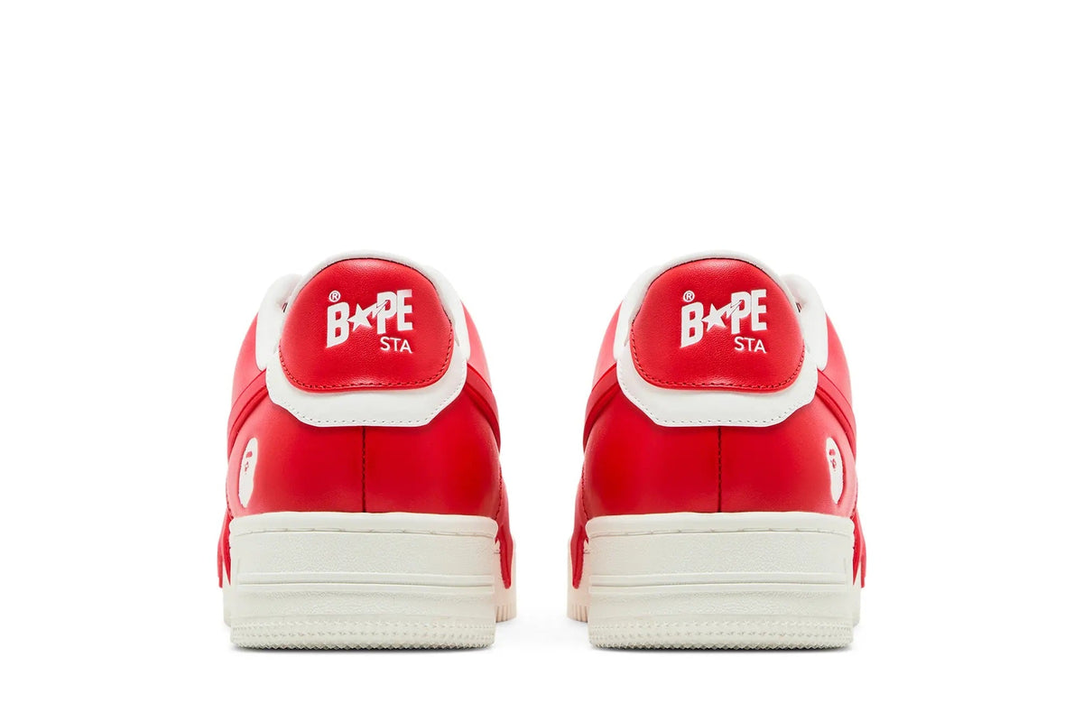 A BATHING APE® Bape Sta OS #2 - "Red/White"