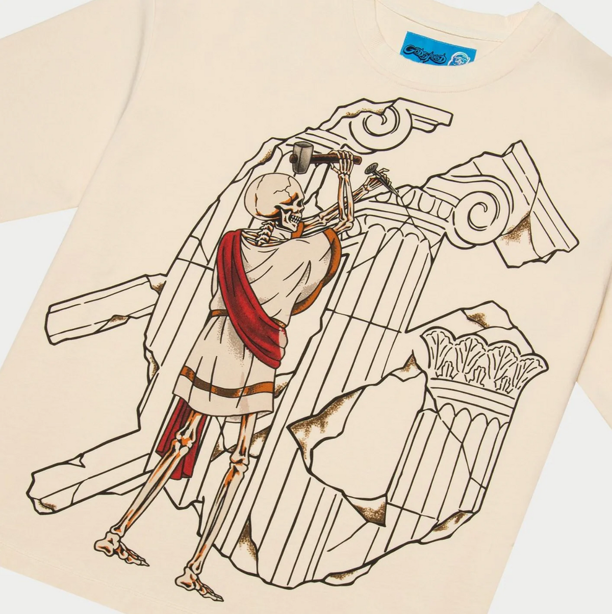 Godspeed Etched in Glory T-shirt - "Bone"