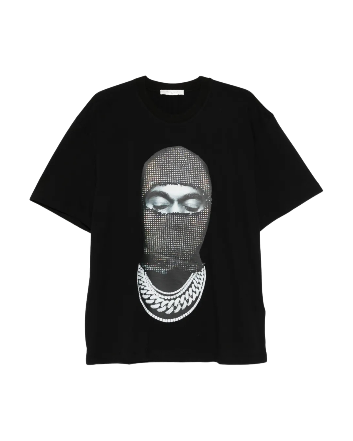 Ih Nom Uh Nit Print T-shirt - "Black"