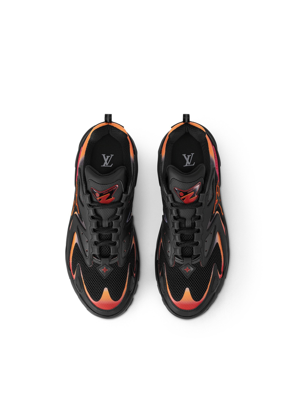 LV Runner Tatic Sneaker - "Black/Orange"