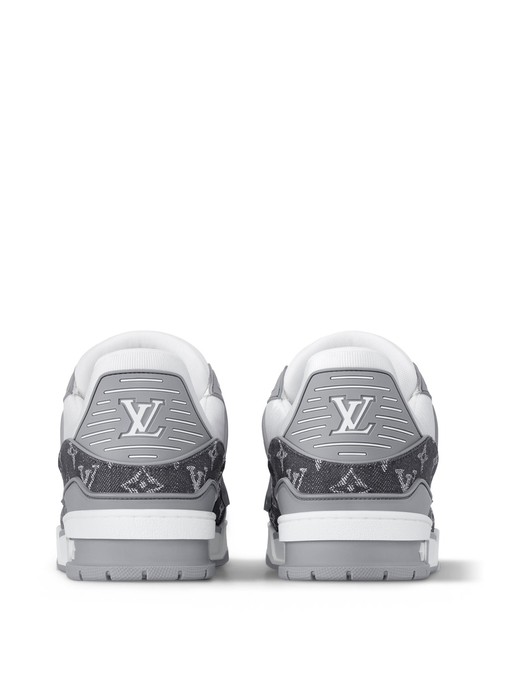 LV Trainer Sneaker - "Monogram Denim Grey/White"