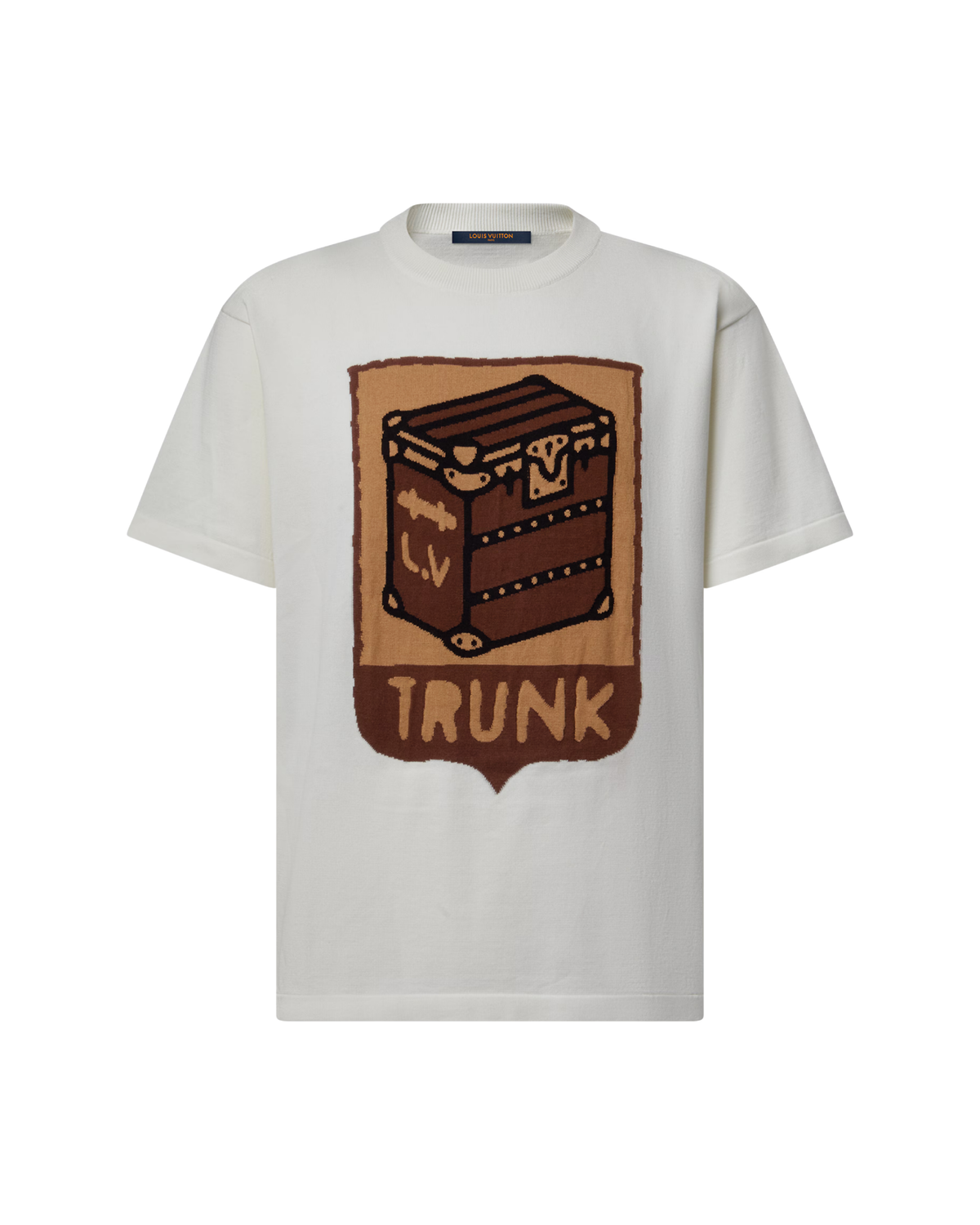 LV Graphic Short-Sleeved Crewneck - "White"