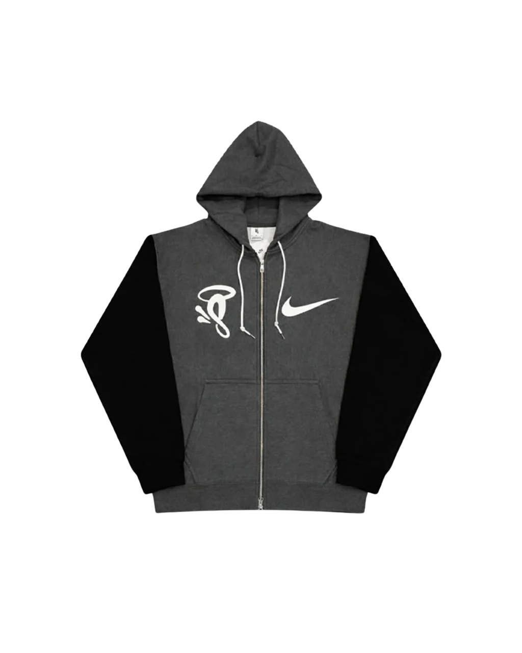 Nike x Syna World Swoosh Zip-Up Hoodie - "Charcoal"