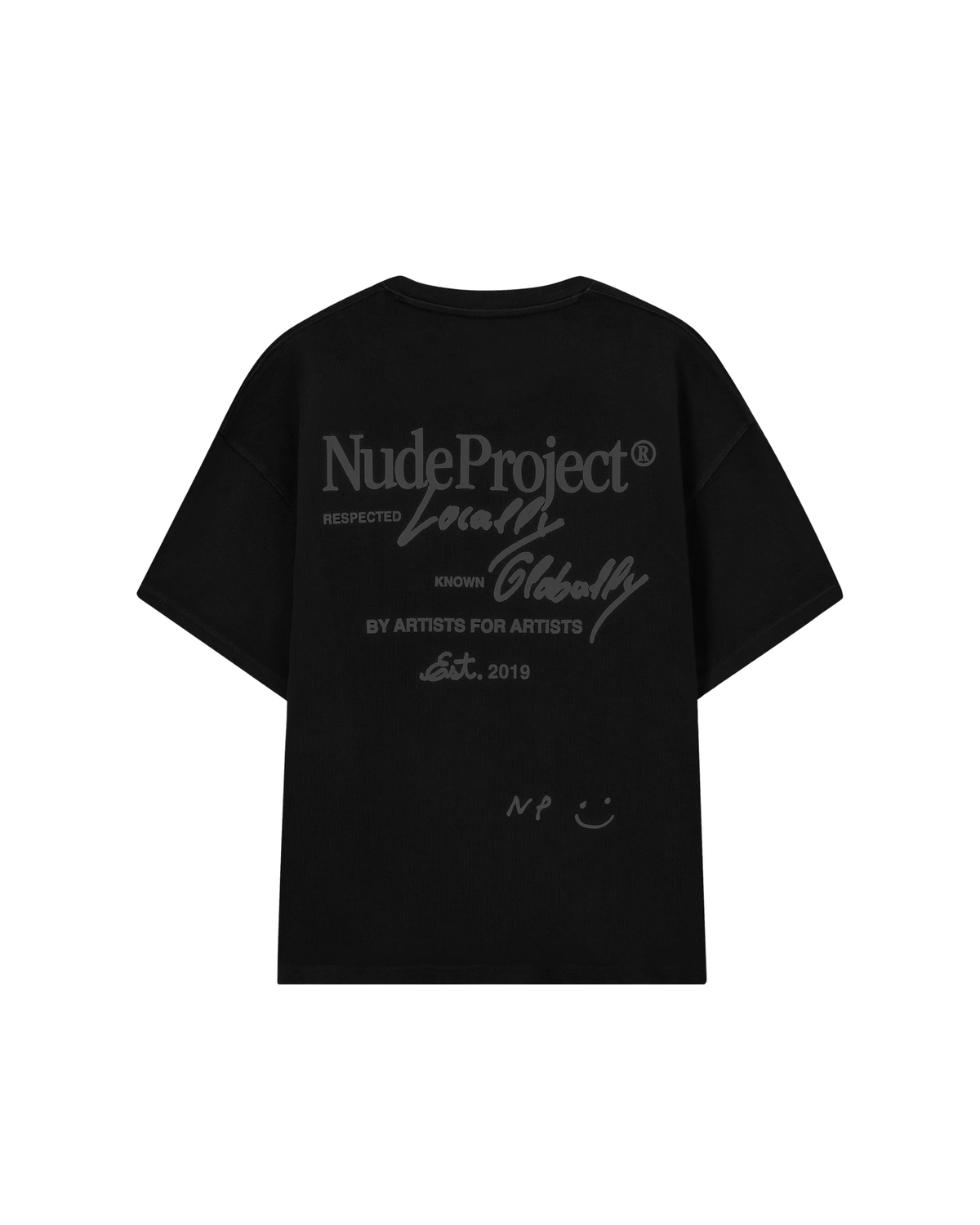 Nude Project Global Soon Tee - "Black"