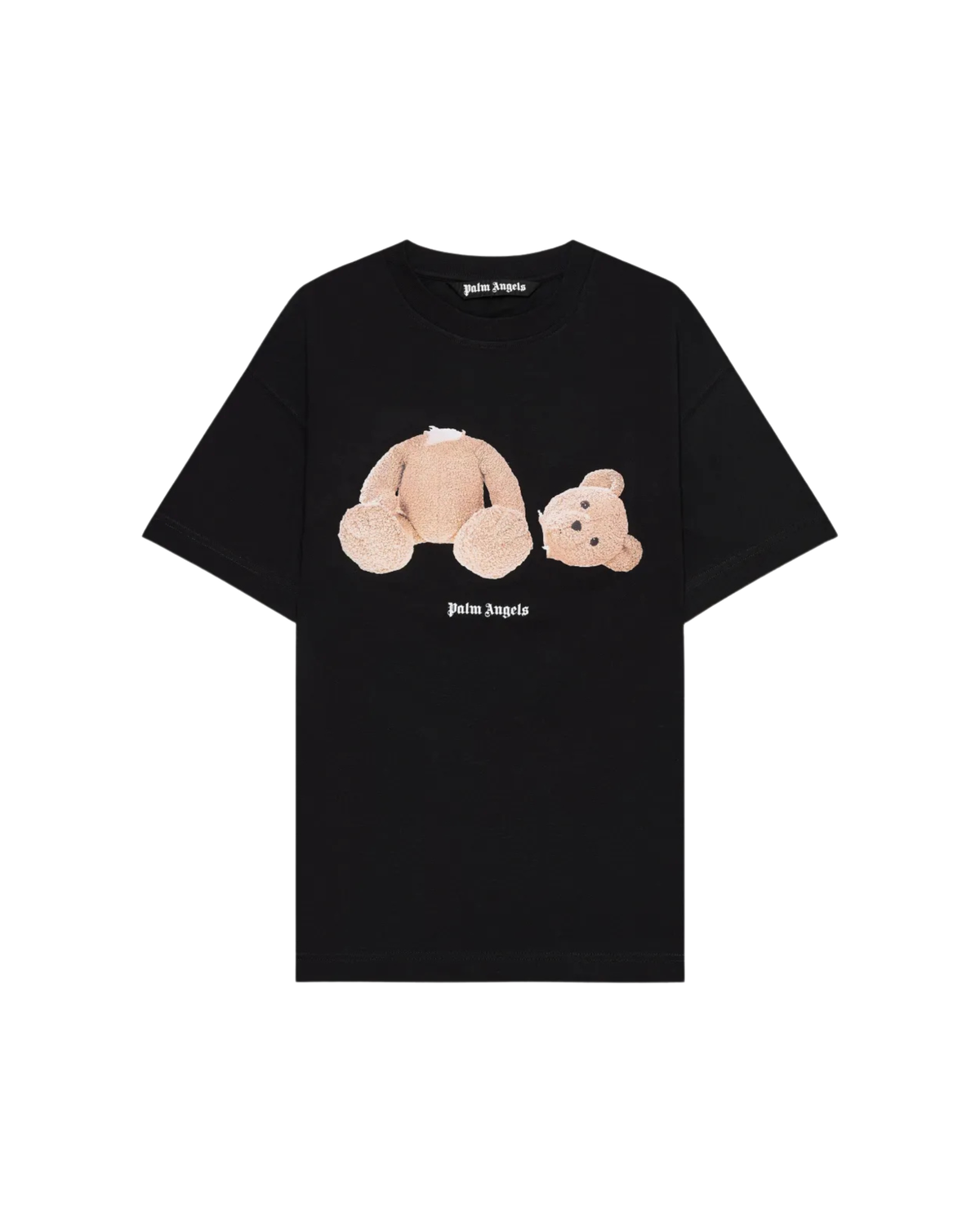 Palm Angels Broken Bear T-shirt - "Black/White"
