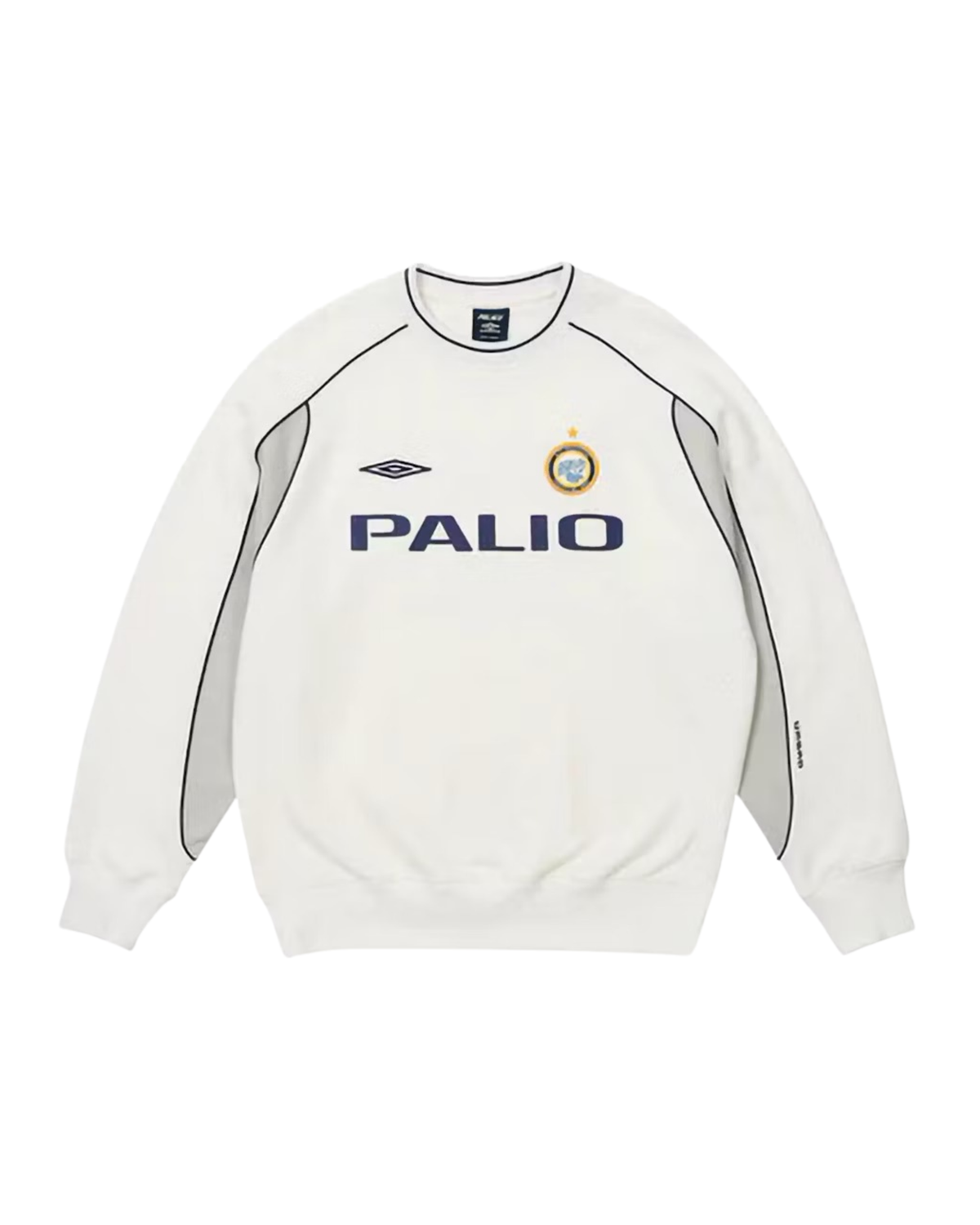 Palace x Umbro Warm Up Crew - "White"