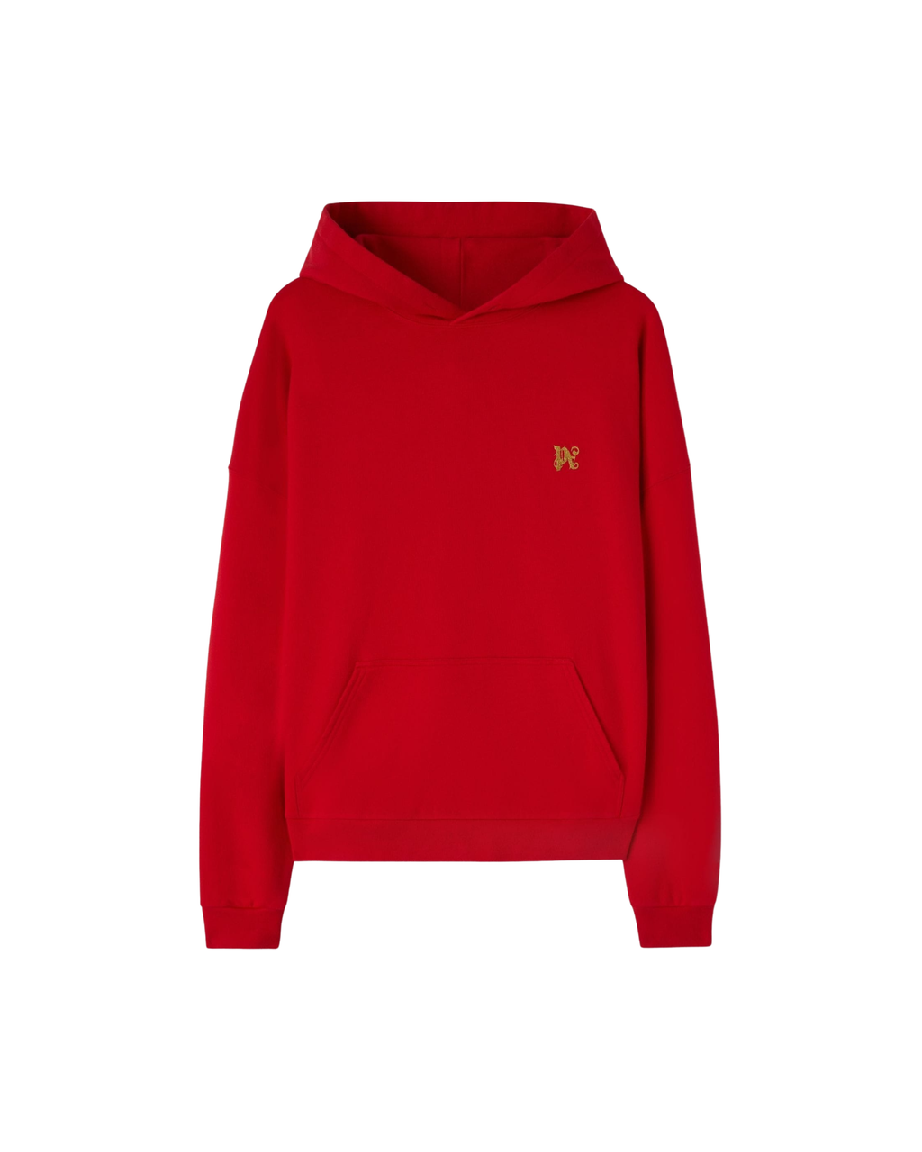 Palm Angels Hoodie With Dragon - Lunar New Year - "Red"