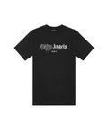 Palm Angels Paris Sprayed Logo Tee - "Black"