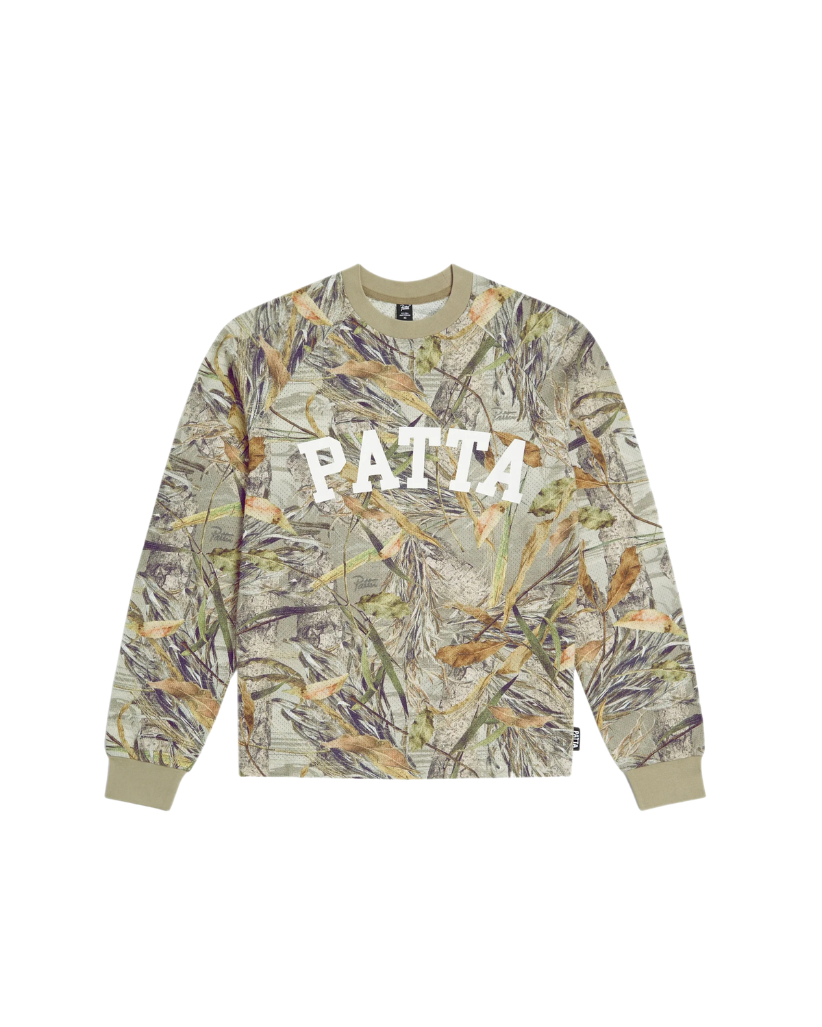 Patta L/S Mesh Jersey - "Nature Print Camo"