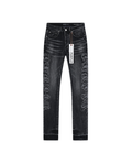 Purple Brand Smoke Wash Graphic Denim Jeans - "Black"