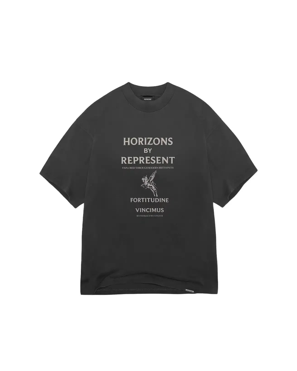 Represent Horizons T-Shirt - "Aged Black"