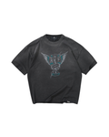Represent Westside T-Shirt - "Stained Black"