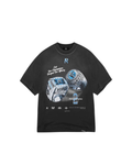 Represent x Feature Champion Rings T-Shirt - "Stained Black"