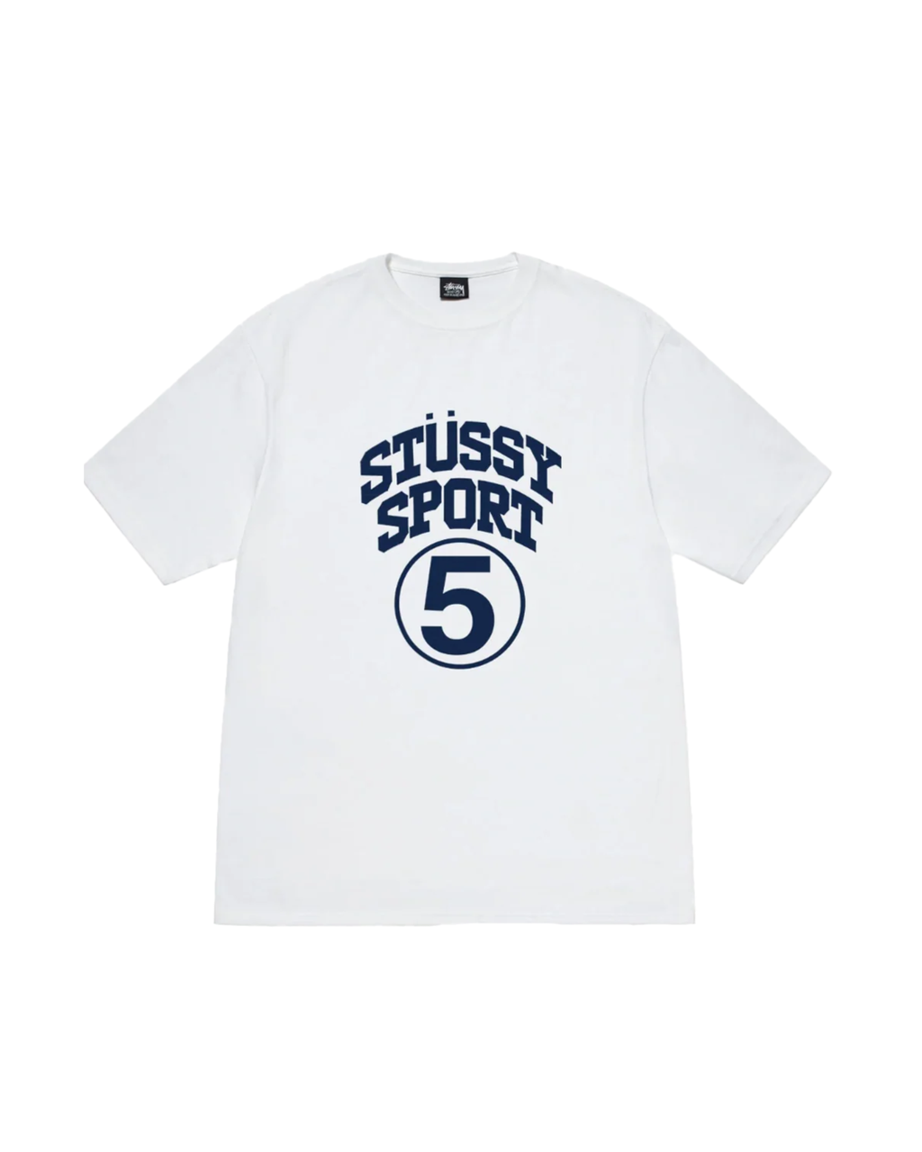 Stussy 5 Sport Tee - "White"