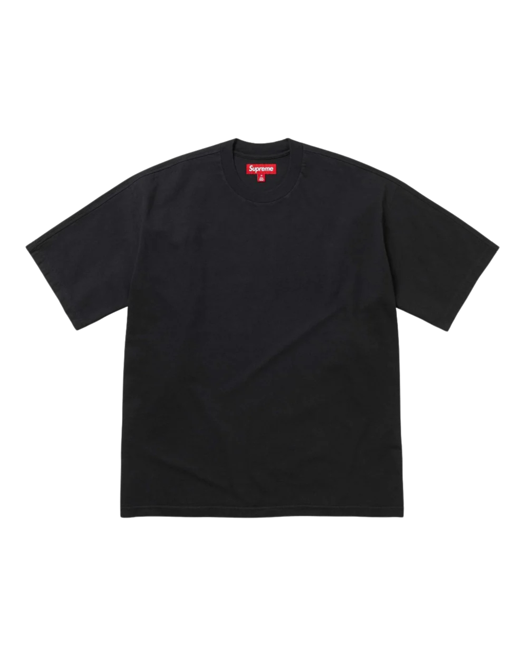Supreme Intarsia Logo Tee - "Black"