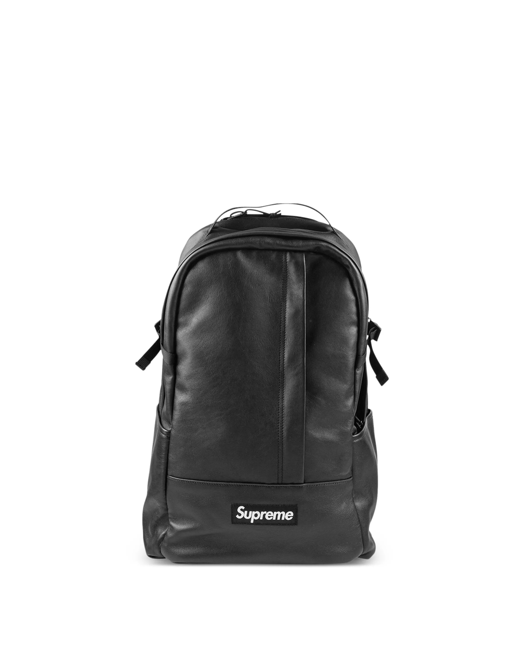 Supreme Leather Backpack - "Black"