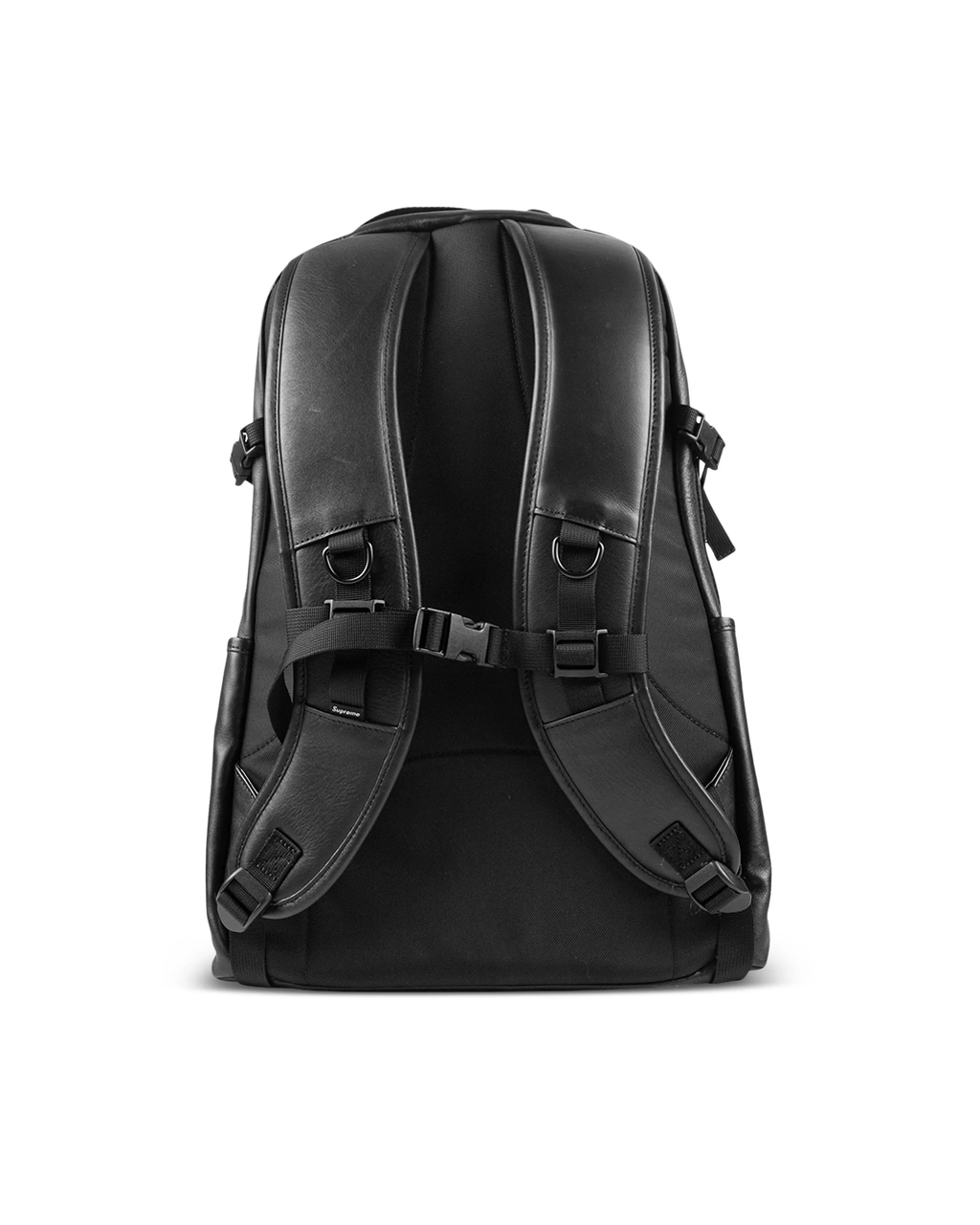 Supreme Leather Backpack - "Black"