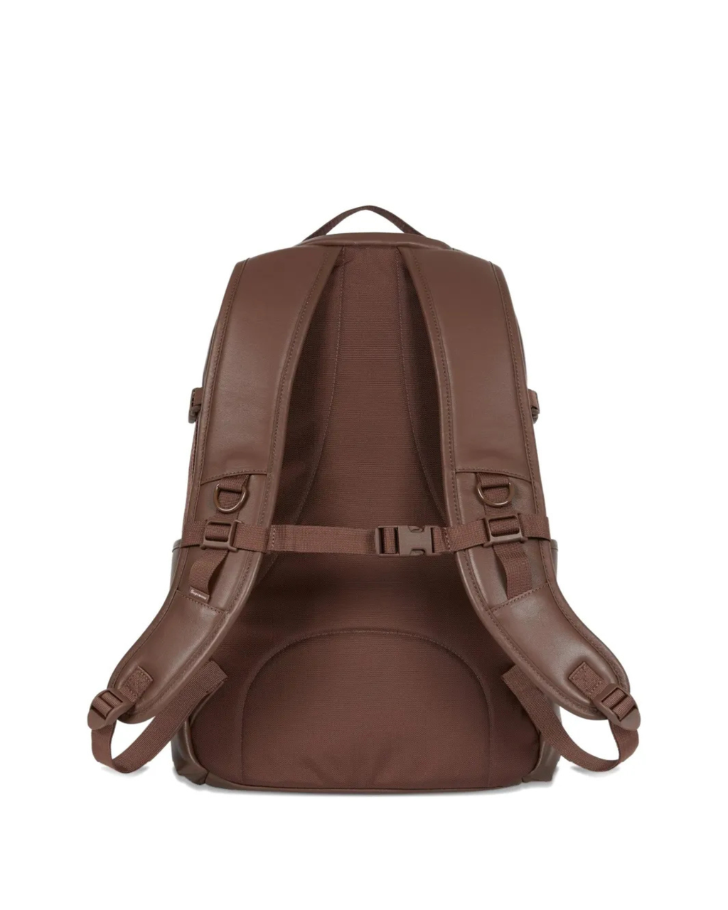 Supreme Leather Backpack - "Brown"