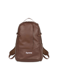 Supreme Leather Backpack - "Brown"