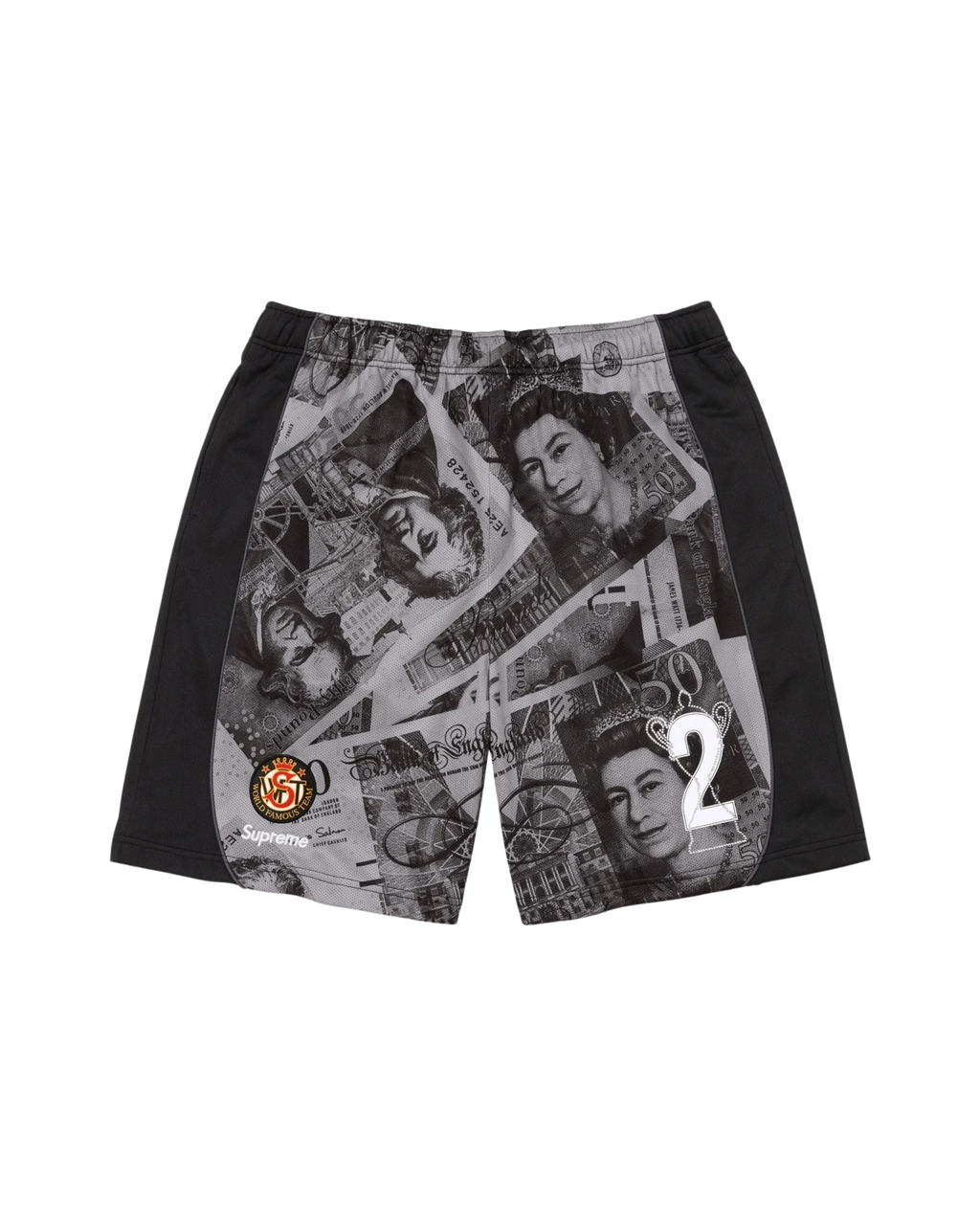 Supreme Pounds Soccer Short - "Black"