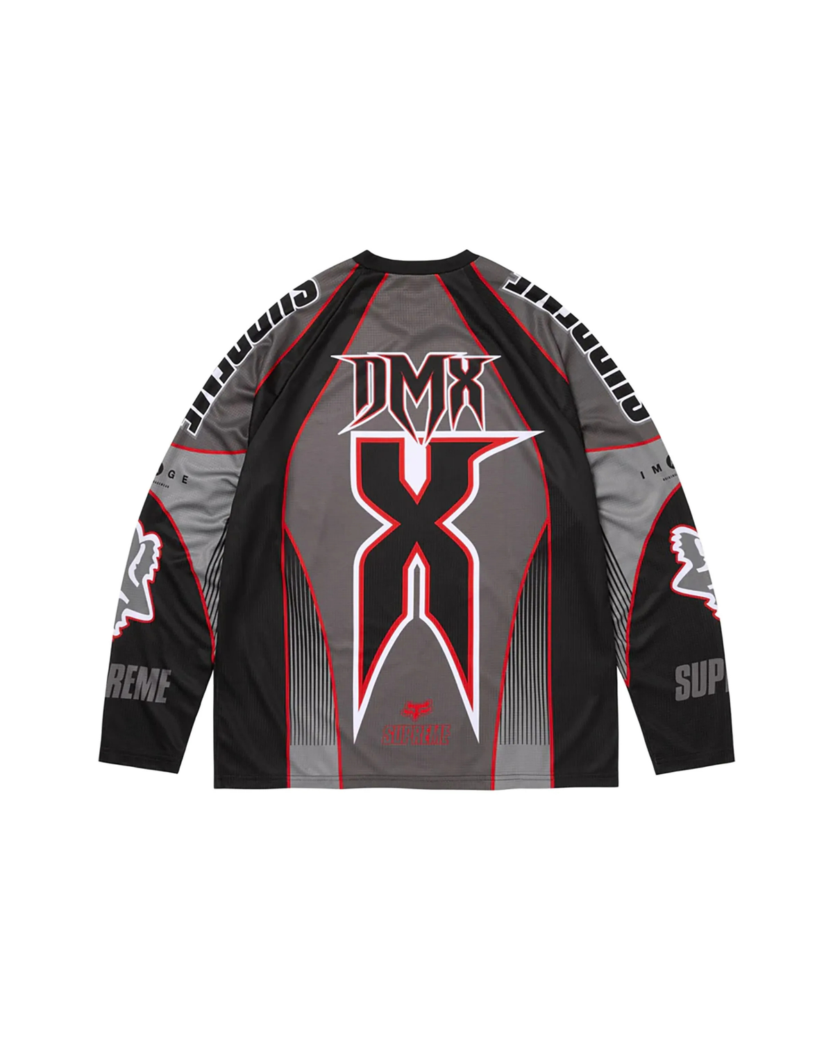 Supreme x Fox Racing Sweatshirt - "Black/Grey"