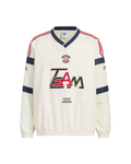 Adidas Team Adidas Woven Pullover - "Cream White"