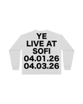 Yeezy Long Sleeve-O3 Ye Live - "White"